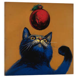 Acrylglasbild Schnurrhaare und Lichter