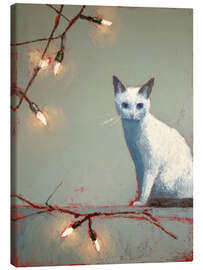 Leinwandbild Leuchtende Lampen - DejaReve