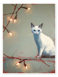 Wandbild Leuchtende Lampen - DejaReve