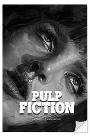 Wandsticker Mia Wallace