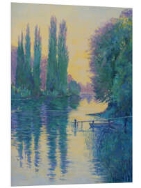 Hartschaumbild Sommerabend