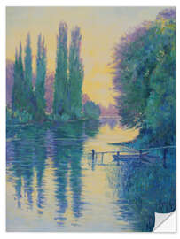 Wandsticker Sommerabend