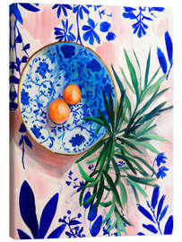 Leinwandbild Goldener Nachmittag in Amalfi - DejaReve