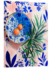 Hartschaumbild Goldener Nachmittag in Amalfi - DejaReve