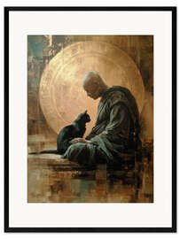 Gerahmter Kunstdruck Gegenwart