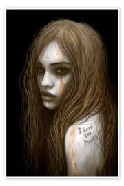 Wandbild Ich habe die Macht - Justin Gedak