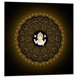 Alubild Ganesha - Golden Spirit Serie