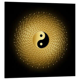 Alubild Yin und Yang - Golden Spirit Serie