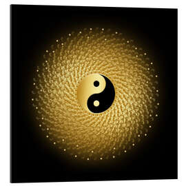 Gallery Print Yin und Yang - Golden Spirit Serie