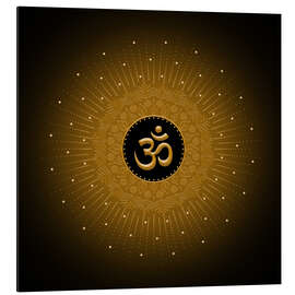 Magnettafel Om - Golden Spirit Serie