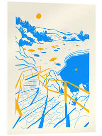 Acrylglasbild Marina di Camerota I