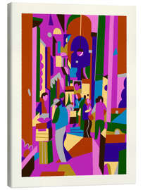 Leinwandbild Neapel, via Tribunali - Stefano Marra