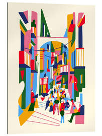 Gallery Print Neapel, Straßenansicht