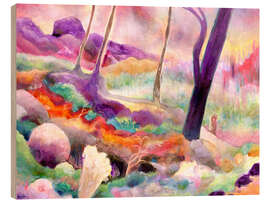 Holzbild Herbst im Fraser Valley - Josh Byer