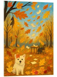 Acrylglasbild Briefe an den Herbst - Tori Taika