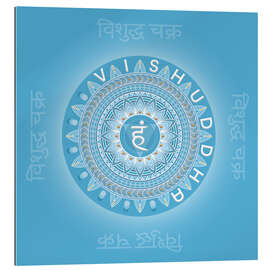 Gallery Print Energiebild Hals-Chakra - Vishuddha