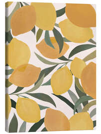 Leinwandbild Pikante Zitronen-Vibes - Emanuela Carratoni