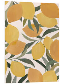 Hartschaumbild Pikante Zitronen-Vibes - Emanuela Carratoni