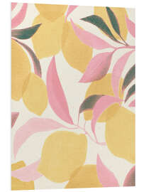 Hartschaumbild Tanz süßer Zitronenblätter - Emanuela Carratoni