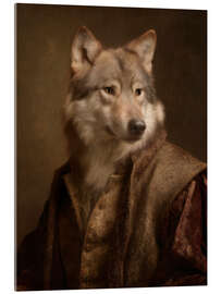 Acrylglasbild Der Wolf - Tudor-Sammlung