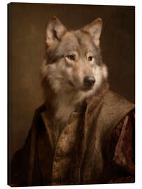 Leinwandbild Der Wolf - Tudor-Sammlung - Philippe Tyberghien