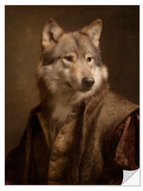 Wandsticker Der Wolf - Tudor-Sammlung