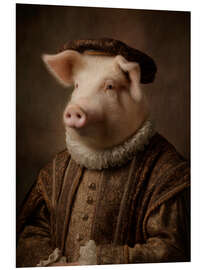 Hartschaumbild Le cochon - Die Tudor-Sammlung