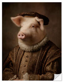 Wandsticker Le cochon - Die Tudor-Sammlung