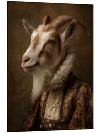 Alubild Die Ziege - Die Tudor-Kollektion