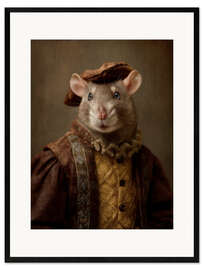 Gerahmter Kunstdruck Die Feldmaus - Die Tudor-Sammlung