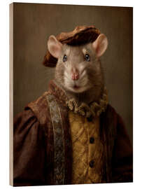 Holzbild Die Feldmaus - Die Tudor-Sammlung