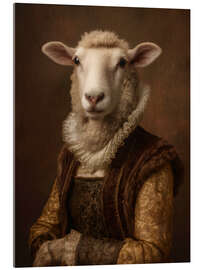 Acrylglasbild Das Schaf - Die Tudor-Sammlung