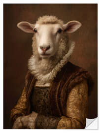 Wandsticker Das Schaf - Die Tudor-Sammlung