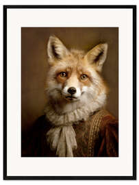 Gerahmter Kunstdruck Der Fuchs - Die Tudor-Sammlung
