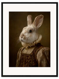 Gerahmter Kunstdruck Das Kaninchen - Die Tudor-Sammlung