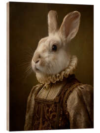 Holzbild Das Kaninchen - Die Tudor-Sammlung