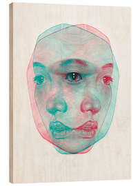 Holzbild The Reflection I