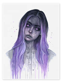 Wandbild Peaceful Darkness - Tomasz Mro