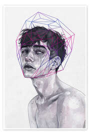 Wandbild Trapped In Agony - Tomasz Mro