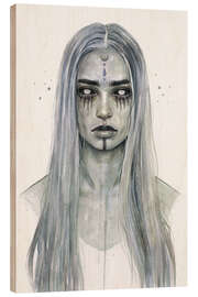 Holzbild Abnormal Soul - Tomasz Mro