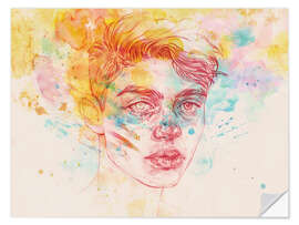 Wandsticker Dreaming in Colour