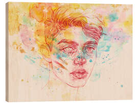 Holzbild Dreaming in Colour