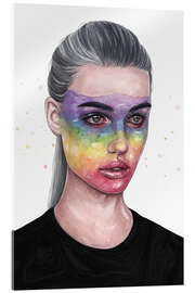 Tableau en verre acrylique Unveiled - Tomasz Mro