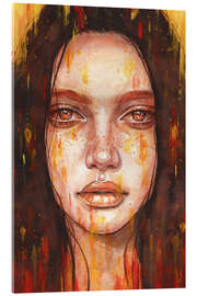 Acrylglasbild Magma - Tomasz Mro