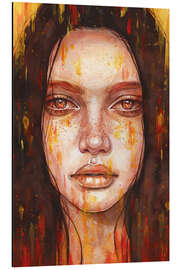 Tableau en aluminium Magma - Tomasz Mro