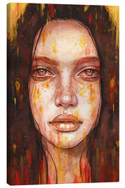 Leinwandbild Magma - Tomasz Mro