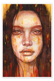 Wandbild Magma - Tomasz Mro