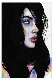 Wandsticker Looking Out To The Galaxy - Tomasz Mro