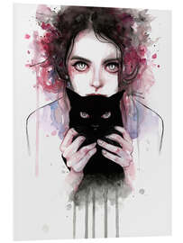 Hartschaumbild Cat Lover