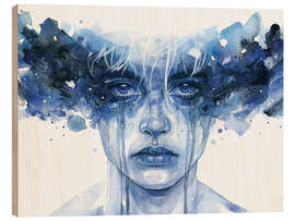 Holzbild Calm And Chaos - Tomasz Mro